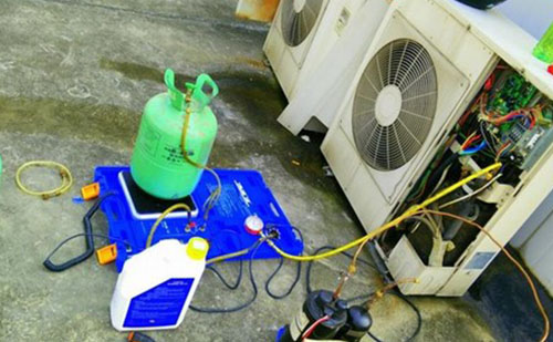嘉興海鹽空調(diào)維修加氟（液）價格_自營團隊